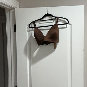 SKIMS Chocolate Brown Bra